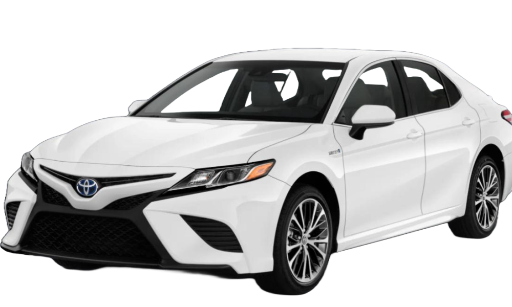 Toyota Camry white background