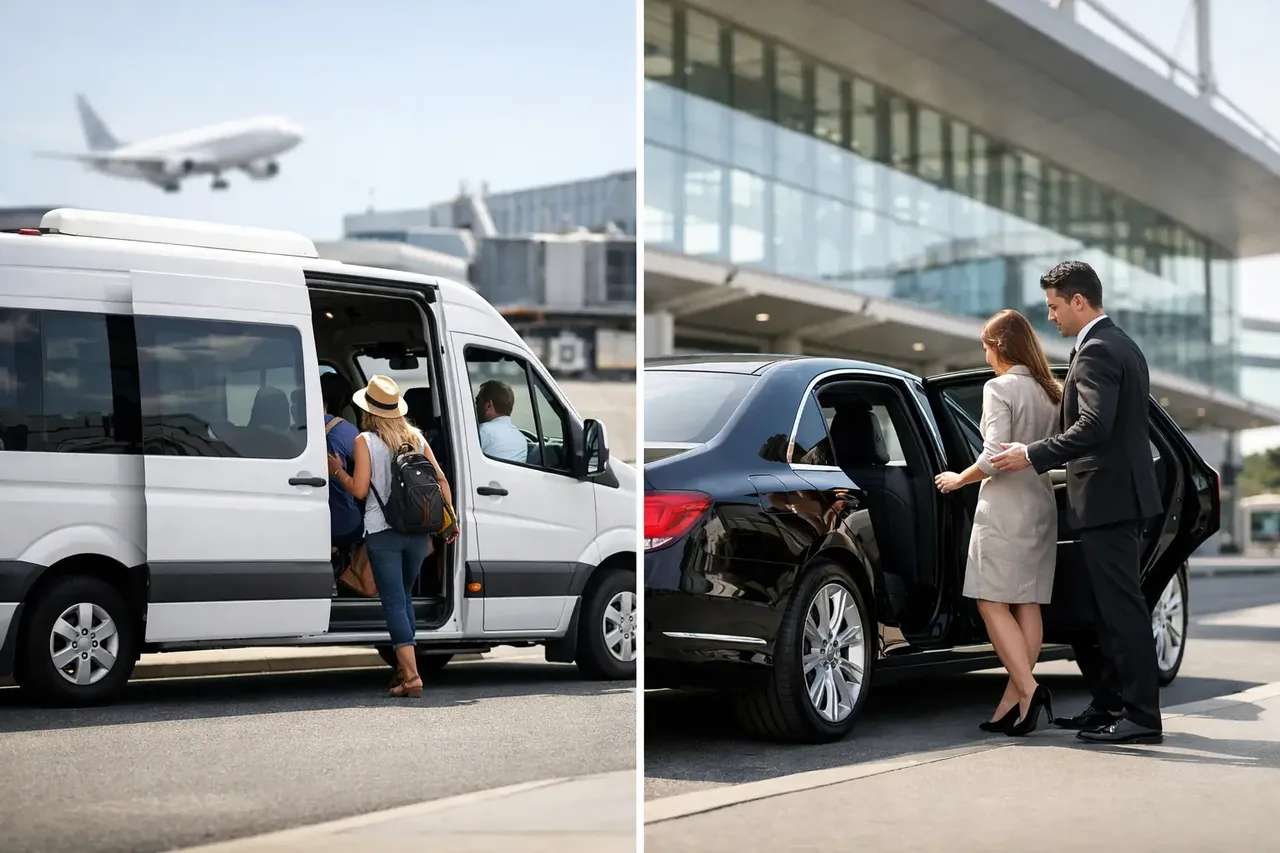 Airport Shuttle vs Private Car in Auckland