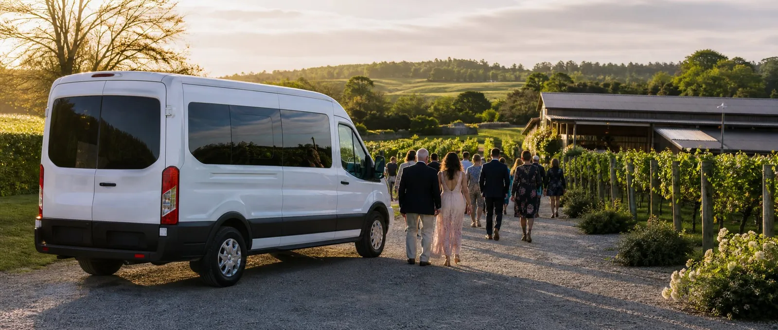 How to Plan Guest Shuttles for a Kumeu Winery Wedding